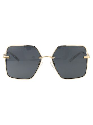 サングラス THE ATTICO 'Norma' sunglasses Black THE ATTICO Norma Sunglasses in Black & Grey | FWRD
