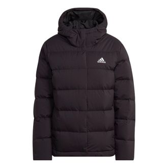 adidas (WMNS) adidas Helionic Hooded Down Jacket Black HG8747