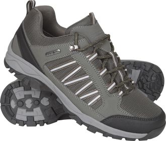 Mountain Warehouse Heren Pad waterdichte wandelschoenen (Kaki Groen)