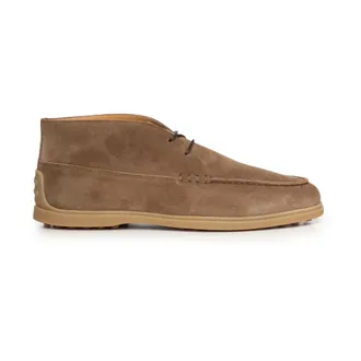 Tod's Tods, Lace-up Boots, male, Brown, Size: 10 1/2 US Suede Lace-up Boots
