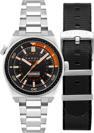 Cadola Paddock Quartz Black Dial Mens Watch CD-1039-11