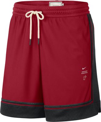 Nike Mens Miami Heat Standard Issue 6 Basketball Shorts in Red | IQ1766-608