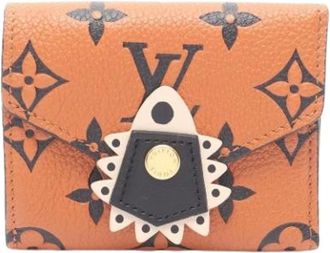 Louis Vuitton Pre-owned Wallets, female, Brown, Size: ONE SIZE Pre-owned Canvas Wallet
