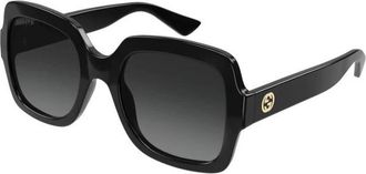 Gucci Authentieke Bril met Topkwaliteit - Dames - Zonnebrillen - Zwart - 54 MM - Accessoires