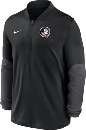 Nike Florida State Nike Mens Dri-FIT College 1/2-Zip Top in Black | 03BA166NFTN-UCQ