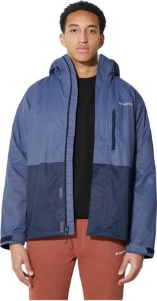 Columbia Hikebound Jacket - Heren - Regenjassen - Blauw - XL - Polyester - Fitness