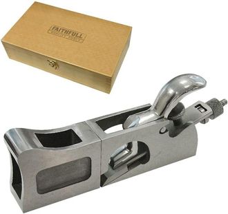 Faithfull The Brand Pialla di correzione Shoulder Bullnose in scatola di legno. - Faithfull