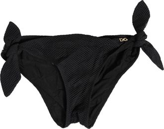 Dolce & Gabbana Bikini Broekje - Dames - Bikinis - Zwart - S - Nylon - Badmode
