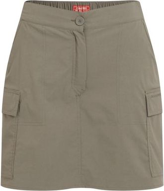 Craghoppers Nosilife Pro Cargo Skort Skort f&uuml;r Damen | grau/beige