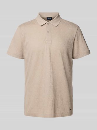 Joop Regular Fit Poloshirt aus reiner Baumwolle Modell Bianco in Beige, Gr&ouml;&szlig;e L