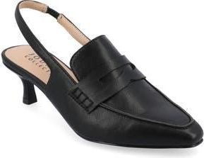 Journee Collection Amory Slingback Pump in Black at Nordstrom Rack, Size 7.5