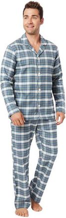 The Cats Pajamas Mens Flannel Pajama Set in Sun Valley at Nordstrom, Size X-Large