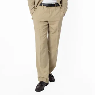 Burberry Regular-Fit Wool Tailored Trousers, Brand Size 52 (Waist Size 35.8)