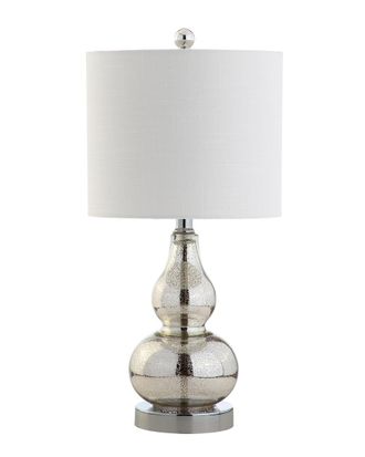 Jonathan Y Designs Jonathan Y Anya 20.5In Mini Glass Led Table Lamp