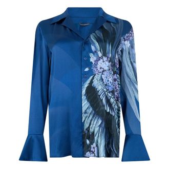 Alberta Ferretti Long-sleeved Shirt - female - Alberta Ferretti - Shirts - Multicolor - S - Blouses & Shirts