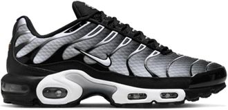 Nike Nike Air Max Plus, Mens Sports Shoes, Black/Metallic Silver/White, 8