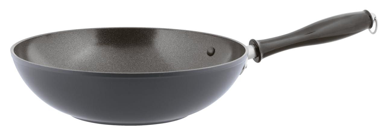 Sambonet Vintage Quarzo Nero Stielkasserolle – 18 Cm, Aluminium Mit Antihaft-Beschichtung, Spülmaschinenfest