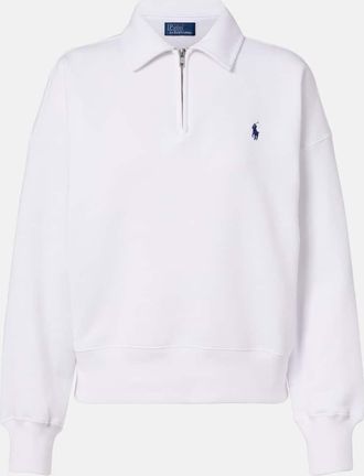 Polo Ralph Lauren Cotton-blend jersey sweatshirt