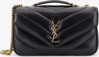 Saint Laurent Borsa a tracolla Loulou in pelle con logo Cassandre in metallo - SAINT LAURENT - gender_Woman