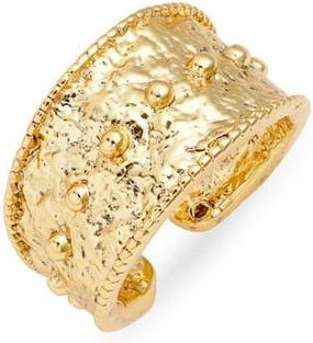 Karine Sultan Serpenti Line Dots Ring in Gold at Nordstrom
