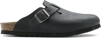 Birkenstock Boston Clogs slip-on - unisex - Polyethylene vinyl acetate (PEVA)/Cork/Suede/Leather - 41 Regular - Black
