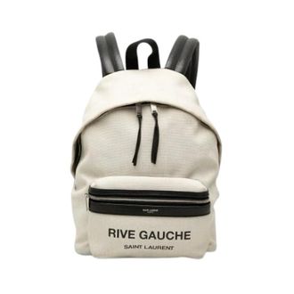 Saint Laurent Pre-owned City Backpack - - Pre-owned - Donna - Beige - ONE SIZE