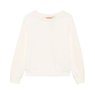 Ermanno Scervino Crewneck sweater - Dames - Sweatshirts & Hoodies - Wit - Maat: M