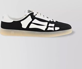 Amiri suede leather low-top sneakers
