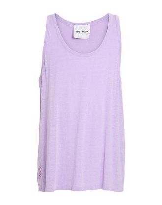 Amaranto CAMISETAS Y TOPS - Camisetas de tirantes en YOOX.COM