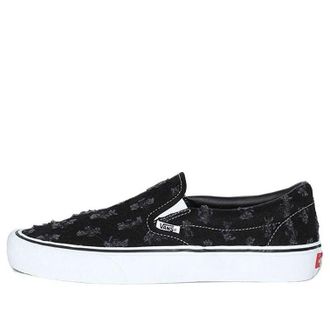 Vans Supreme x Slip-On Black Hole Punch Denim VN0A38DD2DC