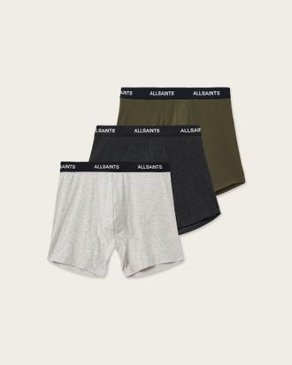 AllSaints Cotton Boxer Brief 3 Pack, Size: XL