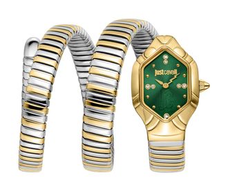 Just Cavalli Womens Snake 316L Stainless Steel Watch