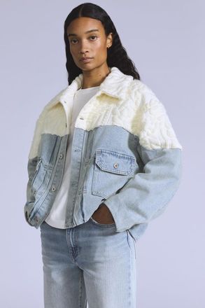 Levi's Trucker Jacket Aran - Mujer - XL - Azul / Cold Water