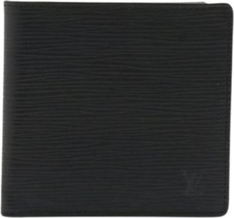 Louis Vuitton Pre-owned Epi Leather Short Wallet - Heren - Vintage Accessoires - Zwart - ONE Size - Leer - Vintage