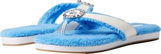 Jack Rogers Rosie Comfort Flip-FIop Blue / White / Silver 124211FF01-412 Womens
