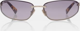Miu Miu Miu Nocturne oval sunglasses