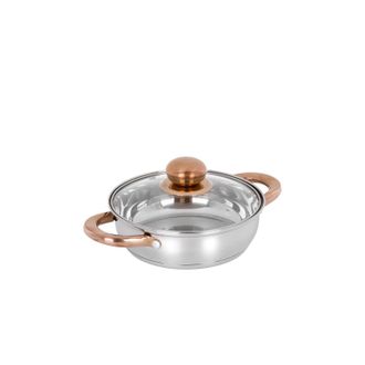 KASANOVA Tegame 18 cm acciaio inox Meravigliosa con coperchio