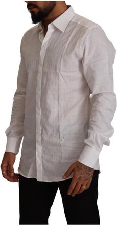 Dolce & Gabbana Hombre, Camisas, Blanco, Talla: S