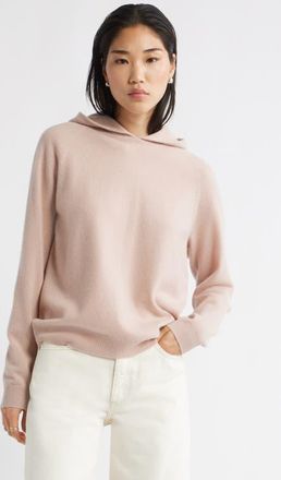 Nordstrom Cashmere Sweater Hoodie in Tan Memoir at Nordstrom, Size Xx-Small