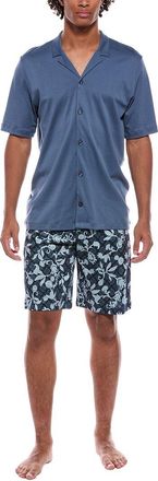 Hanro Hanro 2Pc Button Front Pajama Set