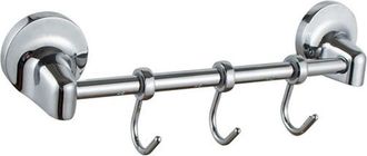 Trade Shop Trade Shop - Appendino Con 3 Ganci Per Accappatoio Asciugamani Da Muro Accessori Bagno 79810