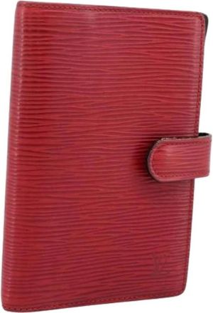 Louis Vuitton Pre-owned Day Planner Cover - - Pre-owned - Donna - Rosso - ONE SIZE