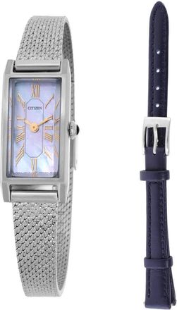 Citizen Eco-Drive Mother of Pearl Dial Ladies Watch EG7040-74D