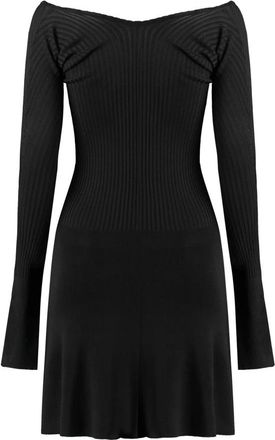 Jacquemus La Mini Robe Pralu - Dresses - Mujer - Negro - XS