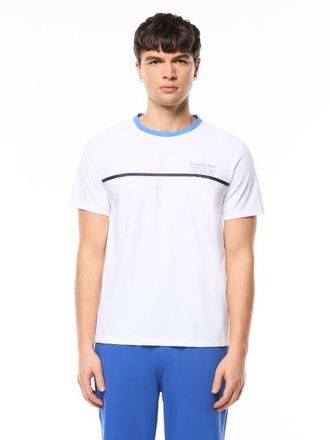 Sergio Tacchini Campo Court T-shirt in Brilliant White at Nordstrom, Size Xxx-Large
