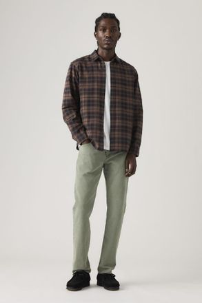 Levi's Vaqueros 502 Tapered - Hombre - 29X32 - Verde / Tumbled Sea Glass Garment Dye