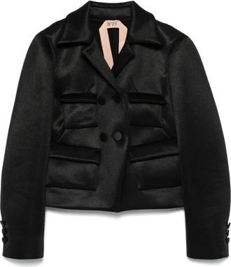 N°21 Blazer crop - Nero