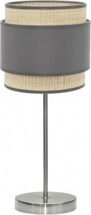 Fabrilamp Fabrilamp - Sobremesa 1luz X E14 Modelo Kandy Natural/gris