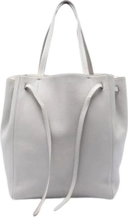 Celine Pre-owned Tote Bags, female, Gray, Size: ONE SIZE Pre-owned Phantom Cabas