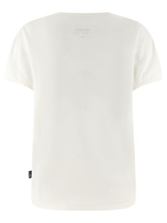 Maison Margiela Womens White Cotton T-Shirt